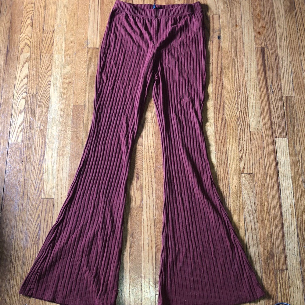 Burgundy pants